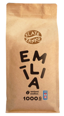 Balenie kávy Zlaté zrnko