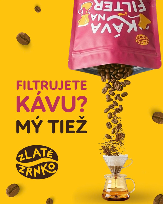 Kreatíva pre filtrovanú kávu